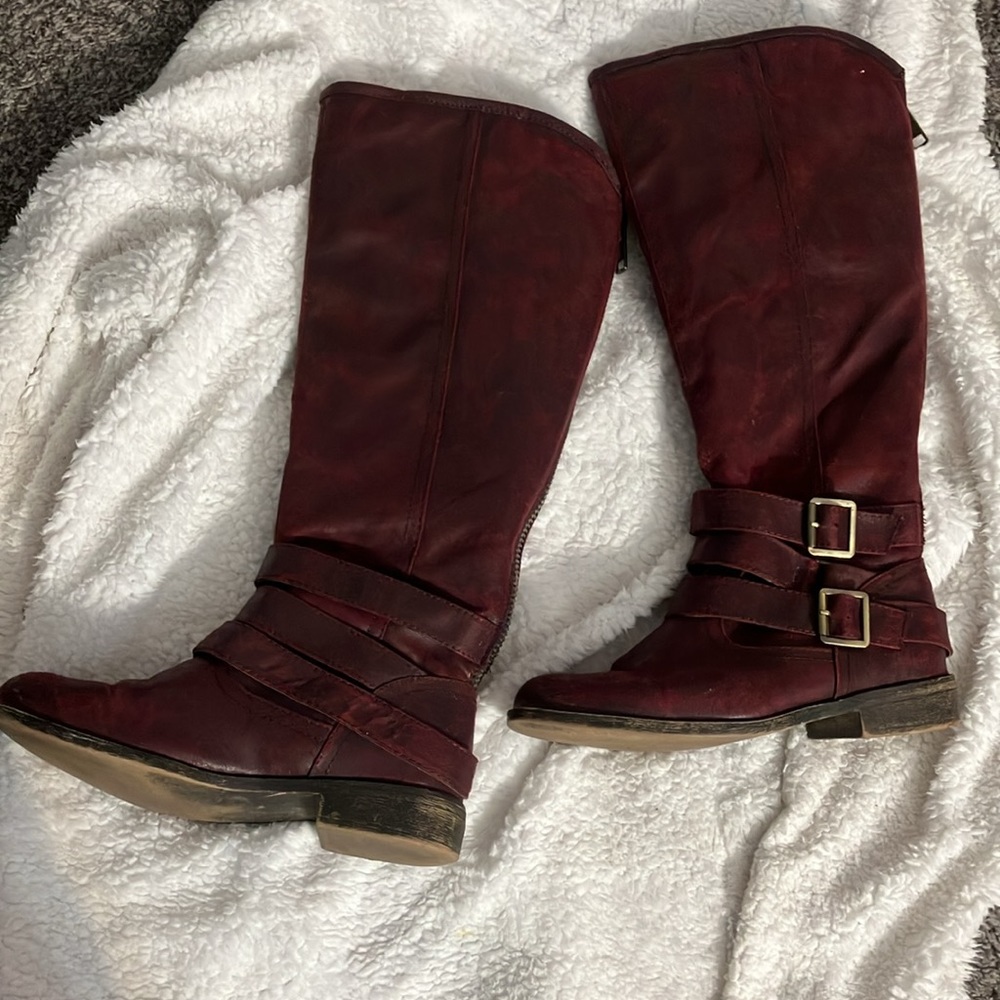 Buckle Detail Madden Girl Boots - Picture 3 of 8
